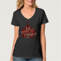 De monde van de cirque circus retro