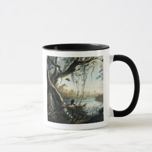 De monding van de Fox-rivier, Indiana, bord 5 van Mok