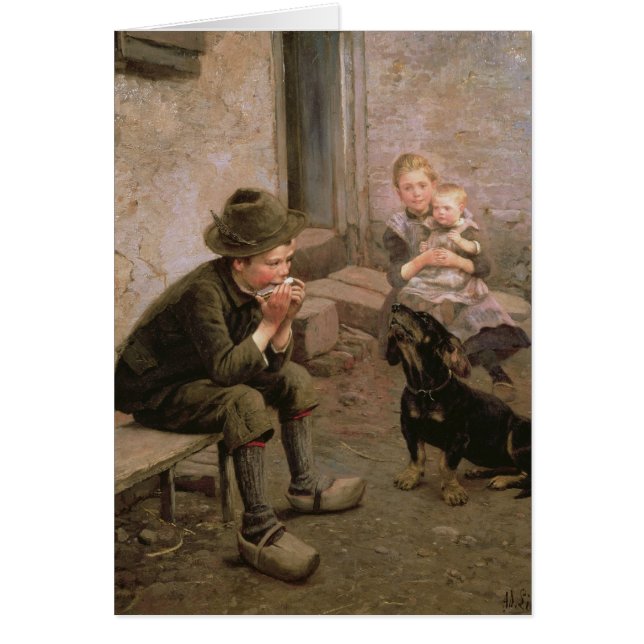 De mondorgelspeler (Voorkant)