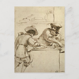 De Moneylender Briefkaart