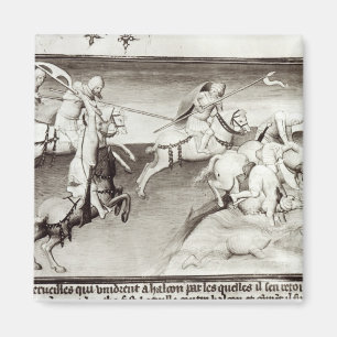 De Mongol-leider, Hulagu, khan van de Ilkhanaat Magneet