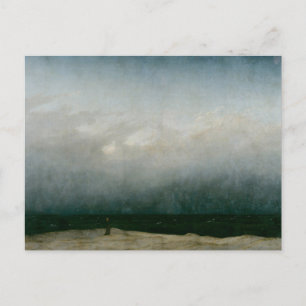 De monnik bij de zee van Caspar David Friedrich Briefkaart