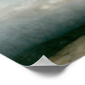 De monnik van het Zee (Friedrich 1824) Poster (Hoek)