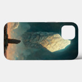 De monoliet 3 Fantasy Sci-Fi Case-Mate iPhone Case (Achterkant (horizontaal))