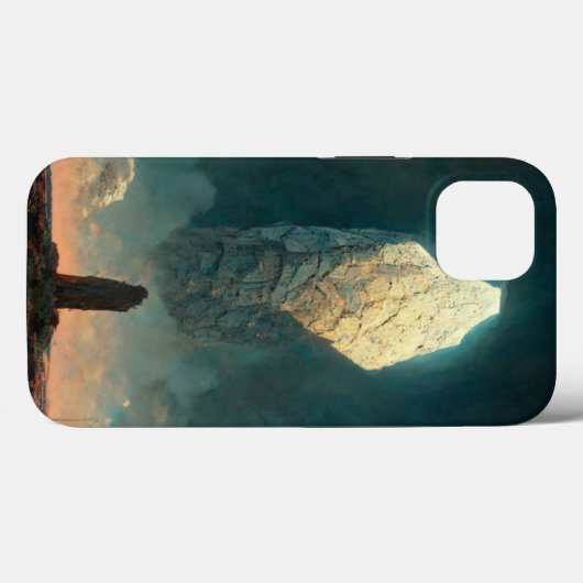 De monoliet 3 Fantasy Sci-Fi Case-Mate iPhone Case (Achterkant (horizontaal))