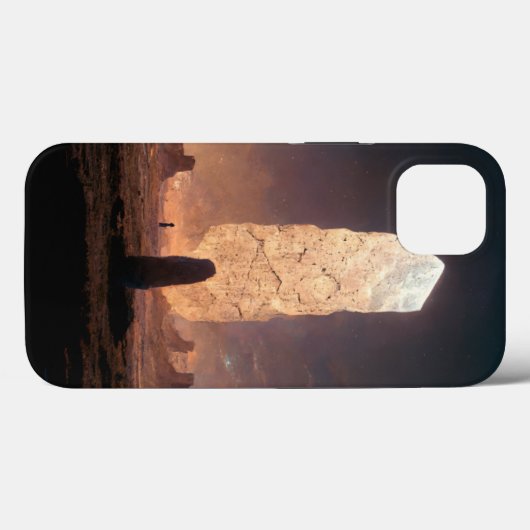 De monoliet 4 Fantasy Sci-Fi Case-Mate iPhone Case (Achterkant (horizontaal))