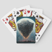 De monolith Fantasy Sci-Fi Art Pokerkaarten (Achterkant)