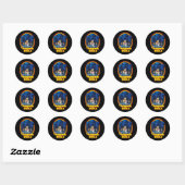 De Monster Squad 1978 Ronde Sticker (Vel)