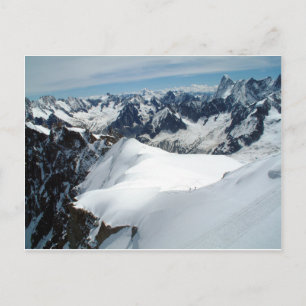 De Mont Blanc, Frankrijk Briefkaart