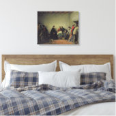 De Mont-de-Piete Canvas Afdruk (Insitu (Slaapkamer))
