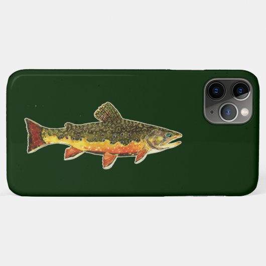 De Mooie Beekforel Visser Case-Mate iPhone Case (Achterkant (horizontaal))