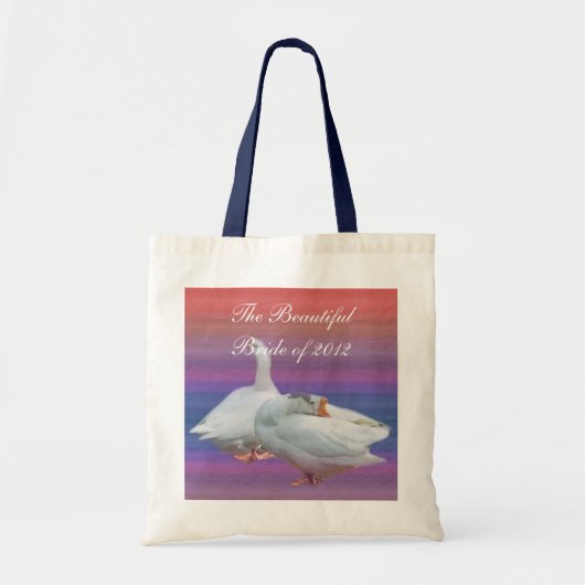 de mooie bruid trouwtas tote bag (Voorkant)