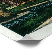 De mooie Busch Sunken GardensPasadena, CA Poster (Hoek)