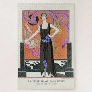 De mooie dame zonder Mercy door George Barbier Legpuzzel