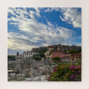 De mooie en kleurrijke Athene Legpuzzel