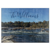 De mooie James River Snijplank (Voorkant)