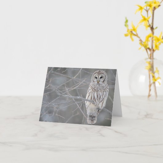 De mooie Kaart van de Nota van de Uil (Gele Bloem)