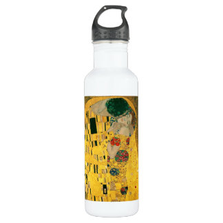De mooie kunst van Kiss (Klimt) Waterfles