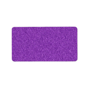 De mooie modieuze girly paars schitteren effect etiket
