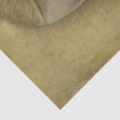 De mooie prinses (van Leonardo da Vinci) Tissuepapier (Detail)