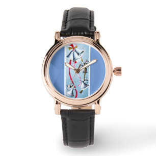 De mooie Retro Engelen van Vintage Mod. van het Horloge