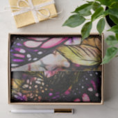 De mooie Roze Samenvatting van de Vlinder Tissuepapier (Geschenk)