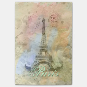 De mooie trendy girly vintage Toren Frankrijk van Post-it® Notes