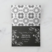 De Mooie Verjaardag w/Photo van de douane Kaart (Binnen)