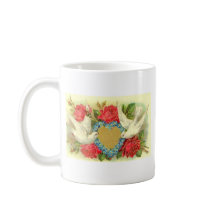 De mooie Vintage Duiven & de Rozen van Valentijn