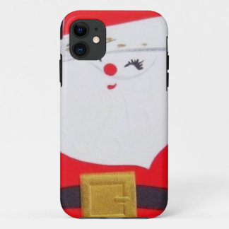 De mooie Vintage Kerstman van Kerstmis iPhone 11 Hoesje