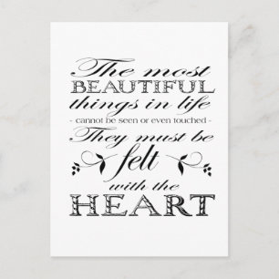 De mooiste dingen briefkaart