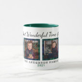 De mooiste kerstfoto van de Tijd Mok (Midden)