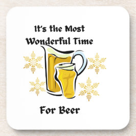 De mooiste tijd om bier te drinken op een onderzetter