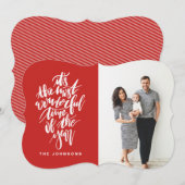 de mooiste tijd van het jaar... feestdagenkaart (Voorkant / Achterkant)