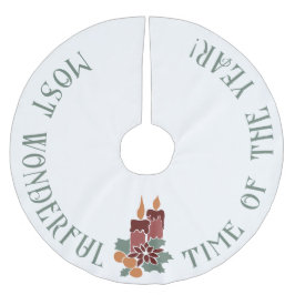 De mooiste tijd van het jaar, kerstkaarsen kerstboom rok