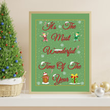 De mooiste tijd van het jaar: kerstprint
