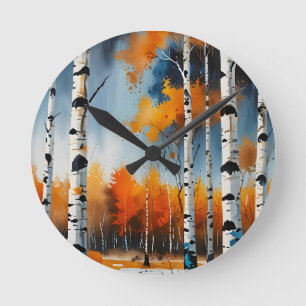 De mooiste van de herfst ronde klok