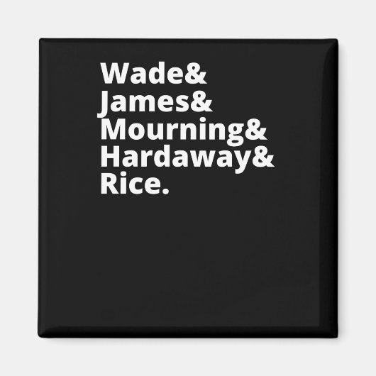 De mooiste van Miami Magneet (Voorkant)