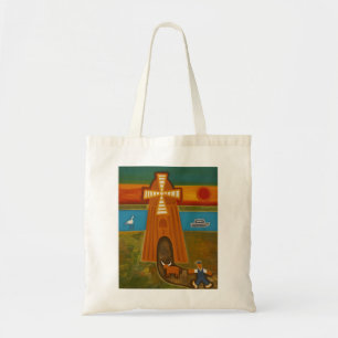 De mooiste zonsondergang van 2006 tote bag
