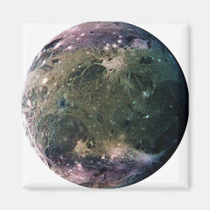 DE MOON-GANYMEDE VAN PLANET JUPITER (zonnestelsel) Magneet