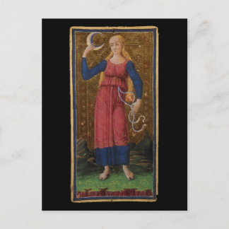 De Moon Tarot-kaart Briefkaart