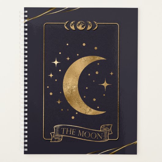 De Moon Tarot-kaart Planner (Voorkant)