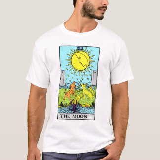 De Moon Tarot-kaart T-shirt