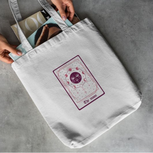De Moon Tarot-kaart Tote Bag
