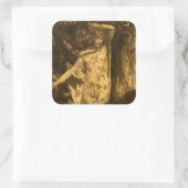 De Moonlight Guardians of the Night Vierkante Sticker (Tas)