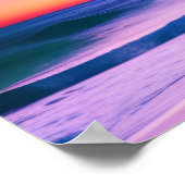 De moonlit pier poster (Hoek)