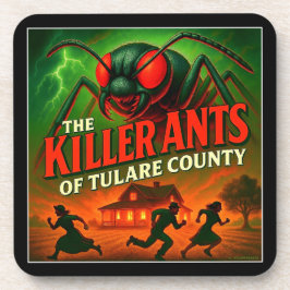 DE MOORDENAARS VAN TULARE COUNTY. Set van 6. Bier Onderzetter