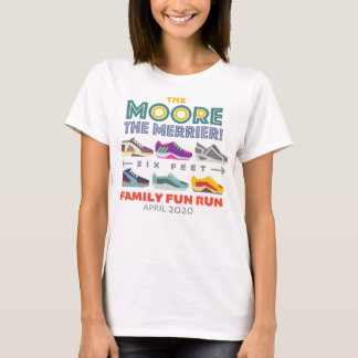 De Moore the Merrier ~ Family Fun run T-shirt