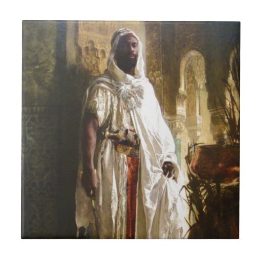 De Moorish Chief Tegeltje (Voorkant)