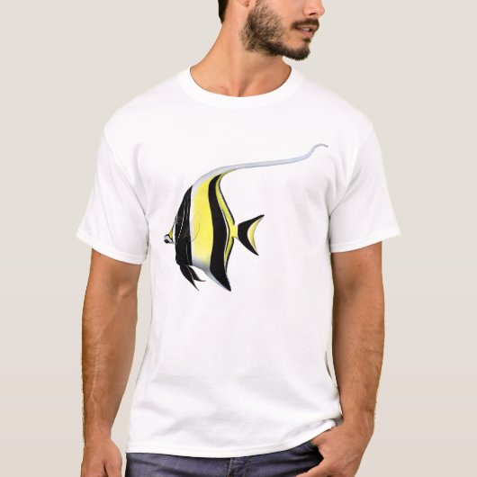 De Moorish Idol Fish T-Shirt (Voorkant)